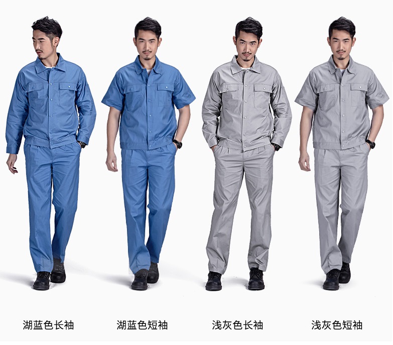 图片[3]-薄款耐磨汽修厂服上衣车间劳保服