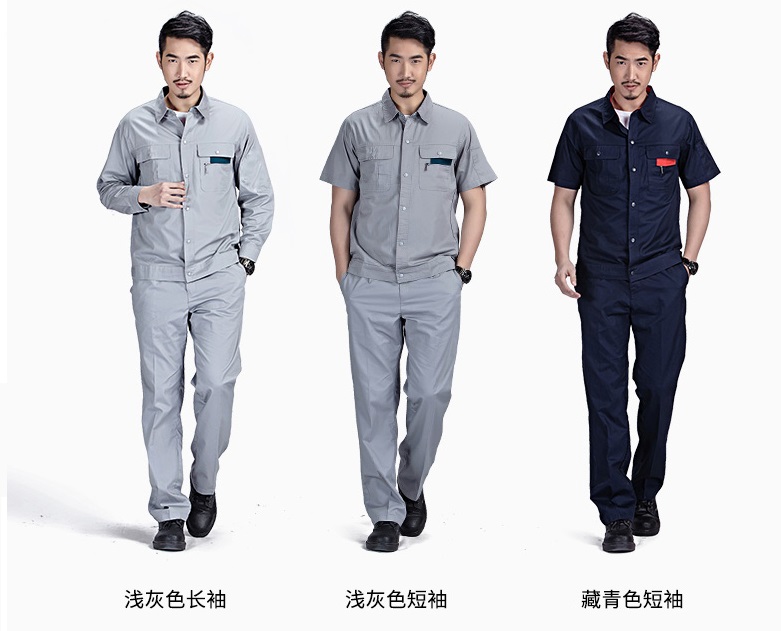 图片[2]-薄款耐磨汽修厂服上衣车间劳保服