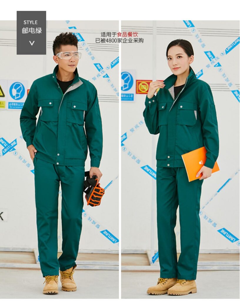 图片[9]-工作服套装男外套上衣定制耐磨汽修厂服工装