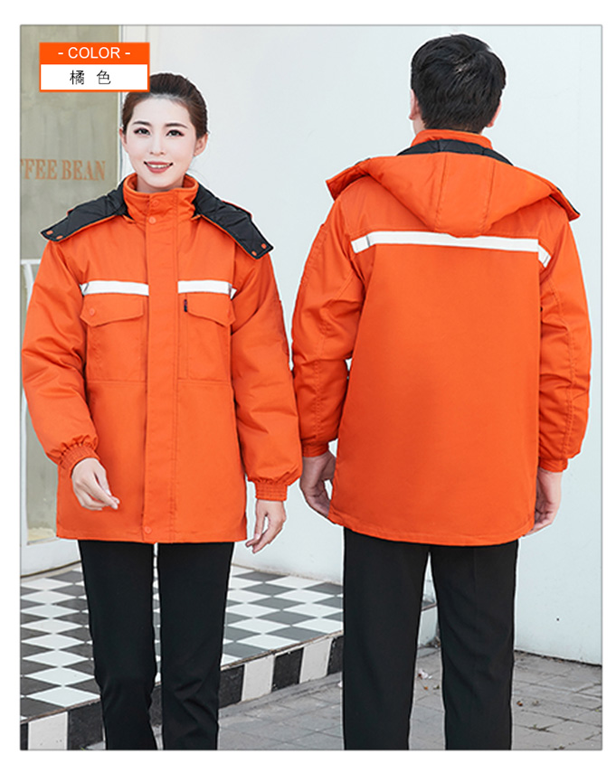 图片[5]-棉衣冬季工作服男女劳保服套装加厚棉袄
