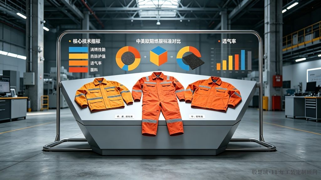 中美欧阻燃服标准对比 GB 8965.1 NFPA 2112 EN ISO 11612 指标对比 殷楚珹