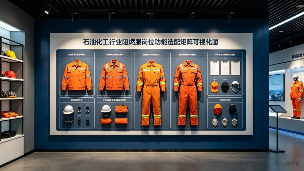 石化阻燃服岗位选配矩阵 石油化工阻燃防静电服 时尚工作服网 殷楚珹