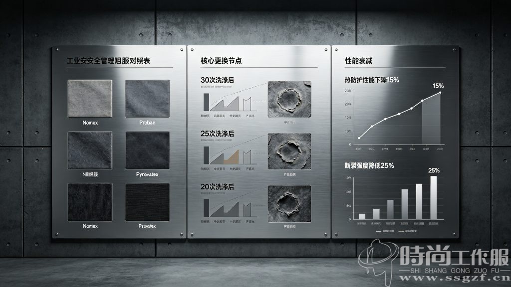 阻燃服更换周期 不同面料洗涤次数临界值 报废标准 殷楚珹