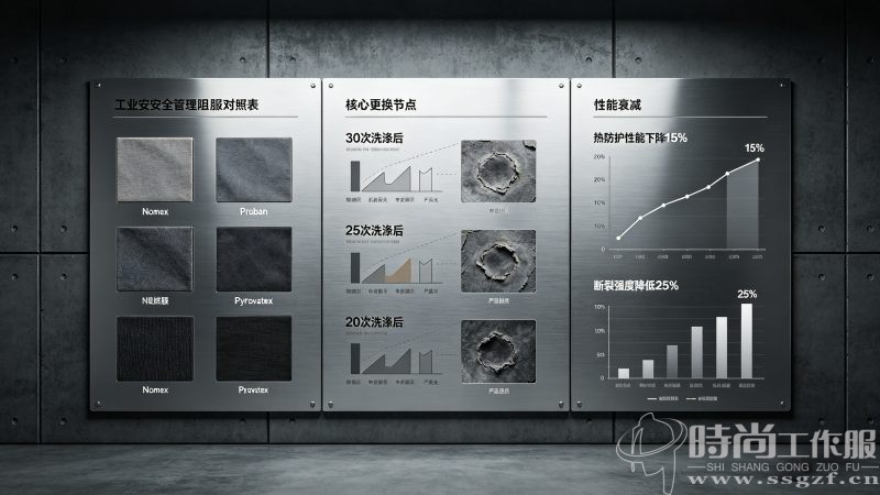 阻燃服穿多久该换?更换周期的科学依据_时尚工作服网