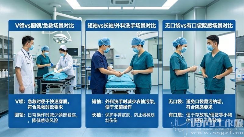 《手术室刷手衣为什么必须选 V 领？3 个设计谜题全拆解 院感规范版》