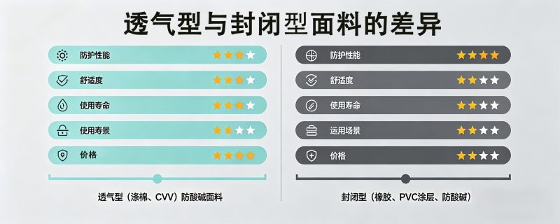 透气还是不透气?防酸碱服面料怎么选_时尚工作服网