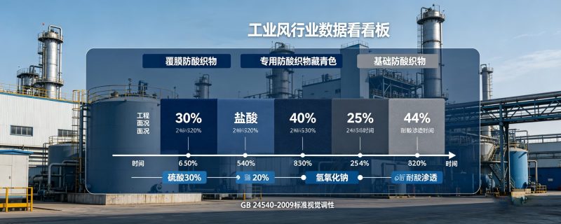 化工车间酸碱喷溅,防酸碱服能撑多久?_时尚工作服网