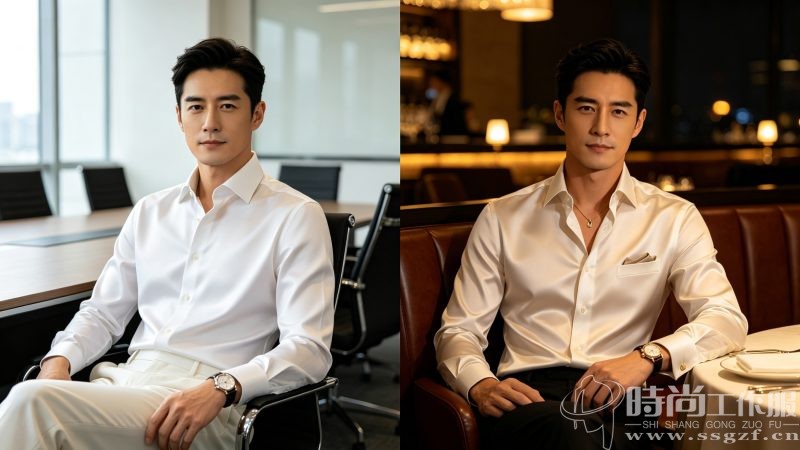 从例会到晚宴，一件衬衫搞定 多场景商务衬衫定制指南 - 时尚工作服网
