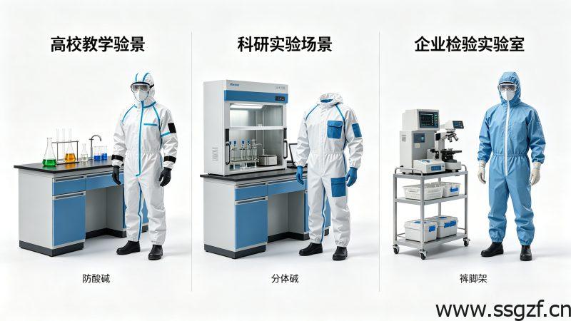 实验室防酸碱服选分体还是连体？一张表告诉你_时尚工作服网