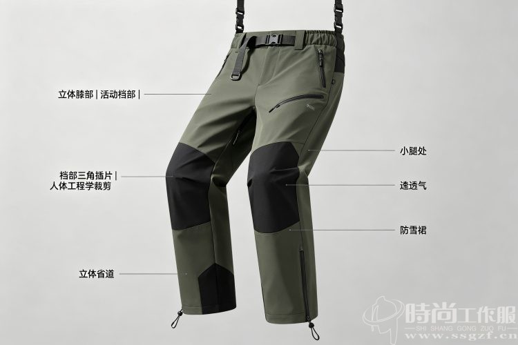 从电工到设计总监：一条好冲锋裤的 6 处魔鬼细节_时尚工作服网