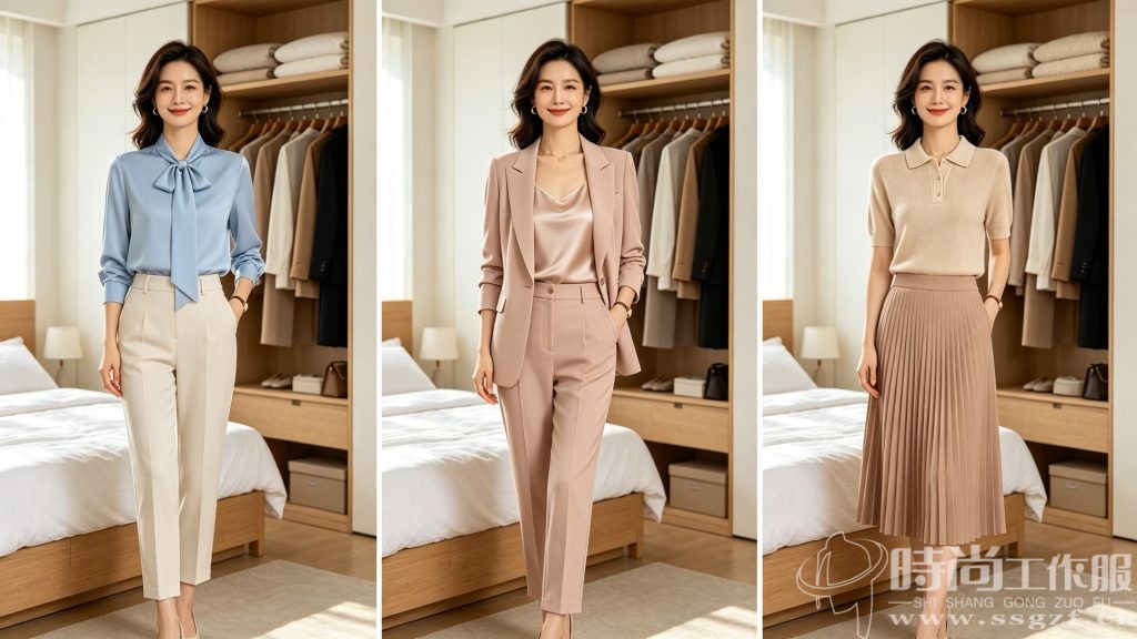 早八人 10 秒出门通勤穿搭公式 3 套职场胶囊衣橱穿搭合集