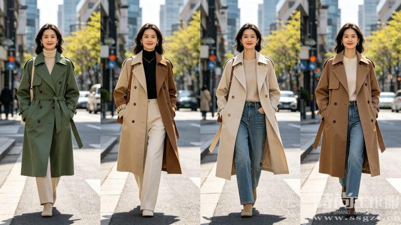 风衣的2026年进化：从经典到新潮_时尚工作服网