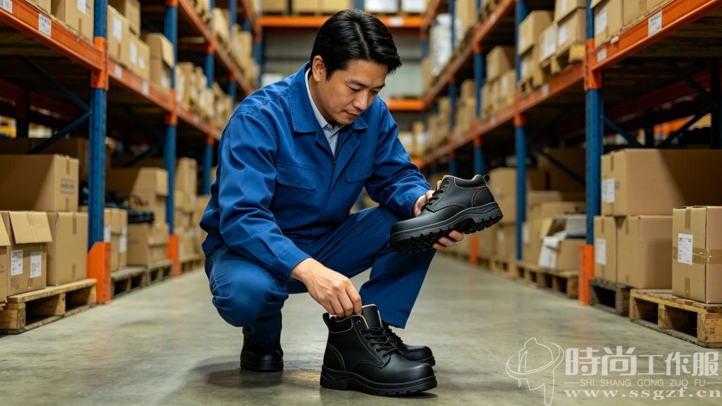 劳保鞋验收一看二闻三弯实操方法实拍，采购验收劣质产品筛查指南