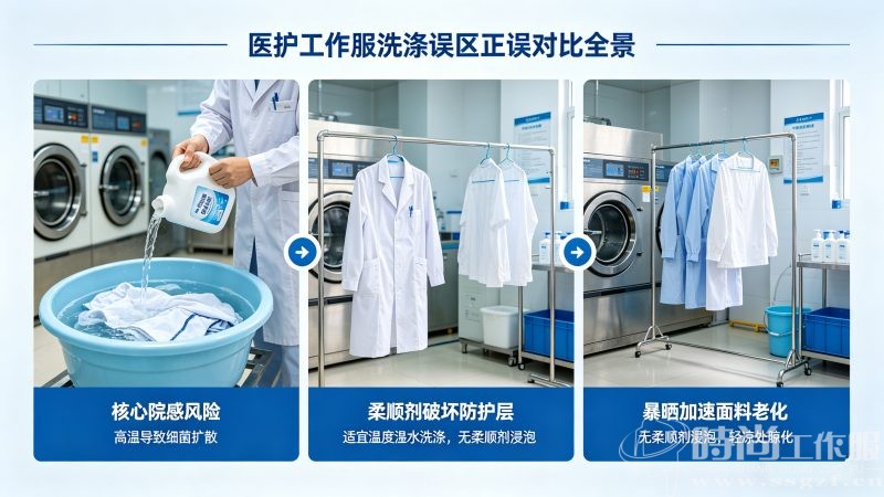院感科没告诉你的工作服清洗误区_时尚工作服网