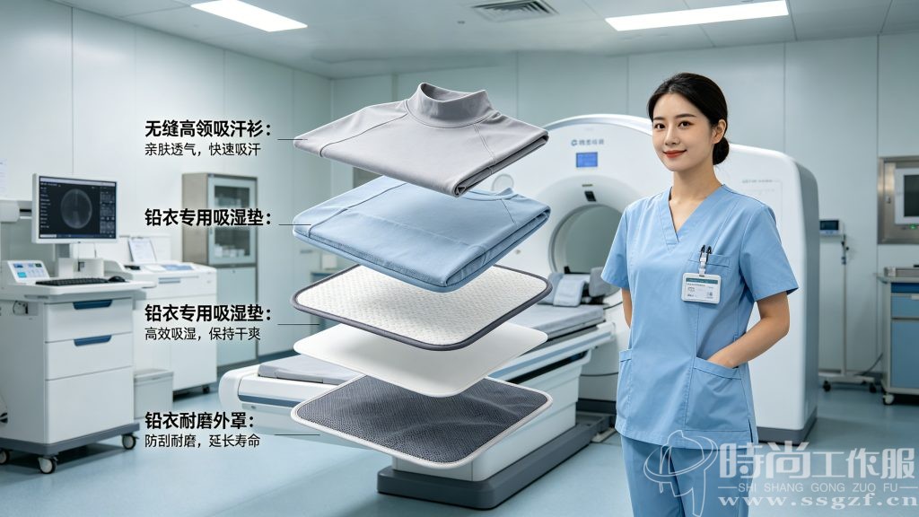 影像科铅衣三层穿搭体系拆解与实物展示