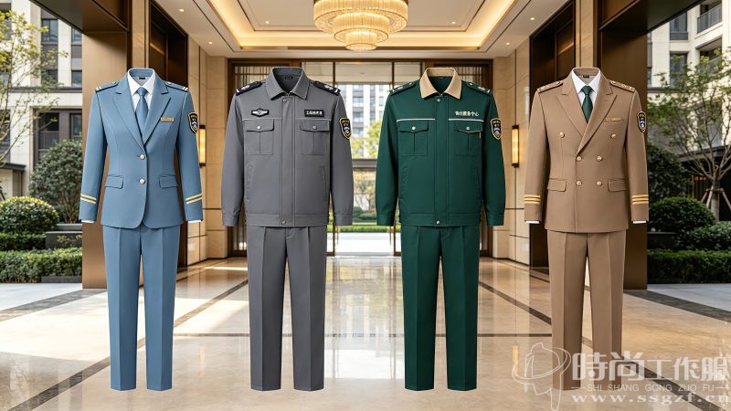 2026年物业工装，这4个流行色高级不显脏_时尚工作服网