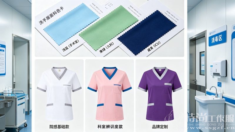 手术室刷手衣为何绿色是主流 刷手衣色彩科学与科室配色规范