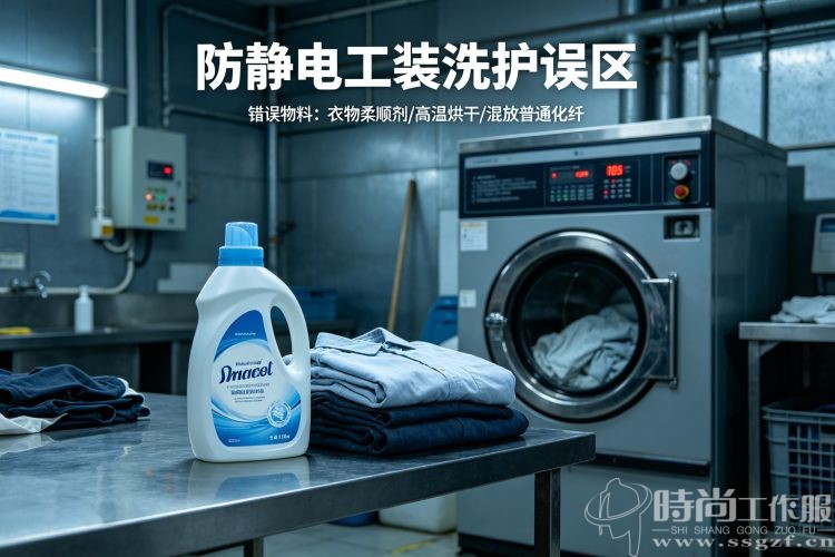 防静电工装洗10次就失效？3个清洗雷区_时尚工作服网