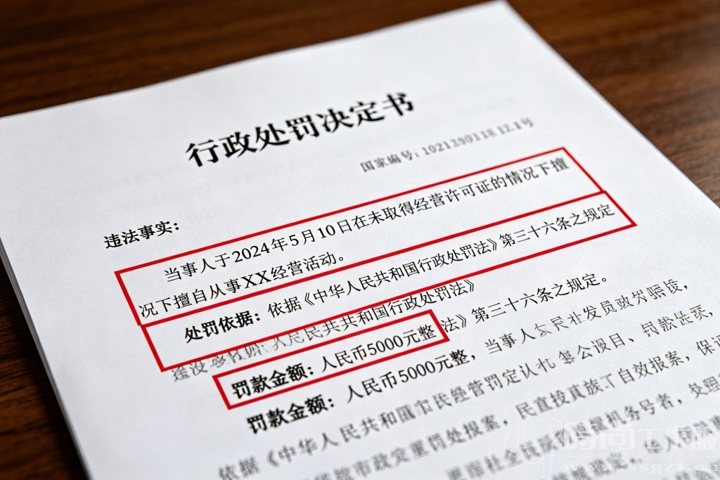 新疆皮山县油天下加油站行政处罚决定书关键部分截图