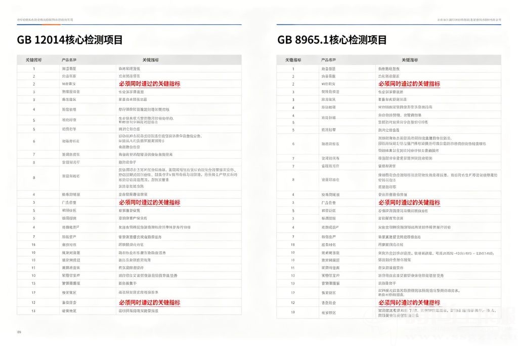 防静电阻燃服双标准检测报告对比图